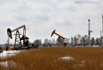 大庆油田采油作业景观