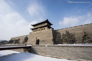 大同市新建古城公园 护城河