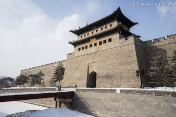 大同市新建古城公园 护城河