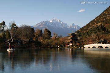 黑龙潭公园 玉龙雪山 丽江