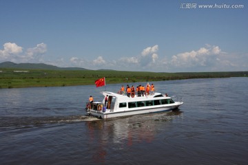 俄罗斯边界 旅游摄影 界河