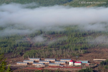 边疆小镇 北国风光