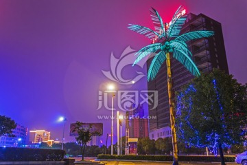 南华大学附属第二医院夜景