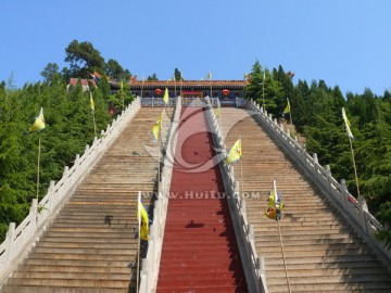 芮城大禹渡禹王庙台阶