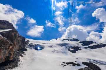 瑞士英格堡铁力士雪山