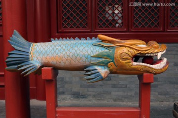 北京法源寺鱼龙