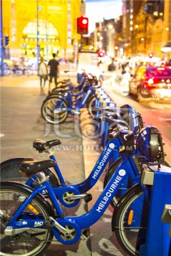 城市公共自行车租赁停放点
