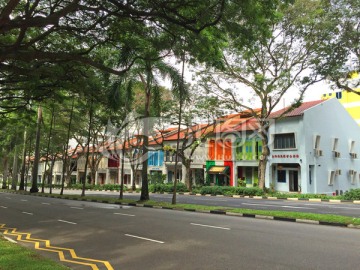 新加坡街路建筑