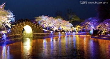 太湖鼋头渚樱花