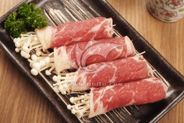 金菇牛肉卷