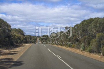 澳洲袋鼠岛热带雨林公路