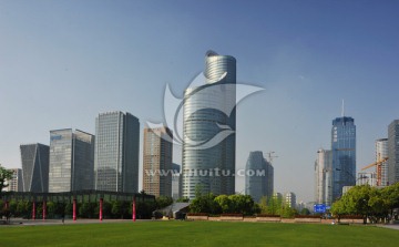杭州商业中心 城市建筑