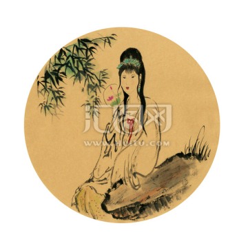 寫意人物圖