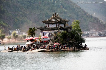 洱海 海中亭