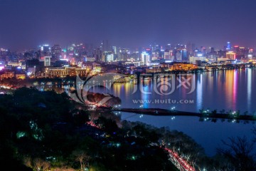 杭州西湖夜景