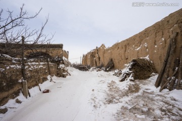 镇边堡村土长城 农舍 军堡