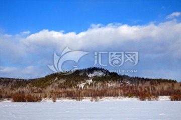 呼伦贝尔雪原山脉