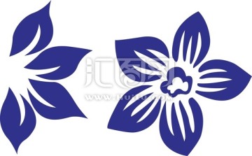 花卉 紋理 矢量圖 素材