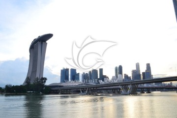 新加坡滨海湾风景