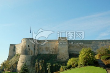 法国卡昂城堡 城墙