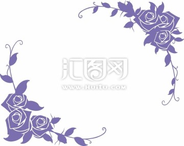 對角花 邊角紋樣 裝飾圖案 硅
