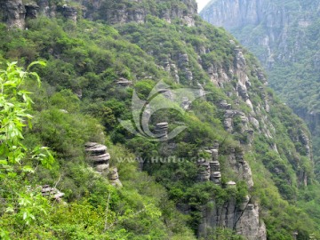 林州五龙洞景区 大山