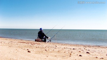 海边垂钓