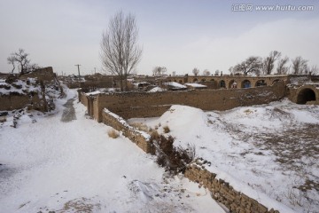 镇边堡村农家院 农舍 村庄