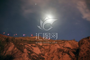 皋兰山夜景