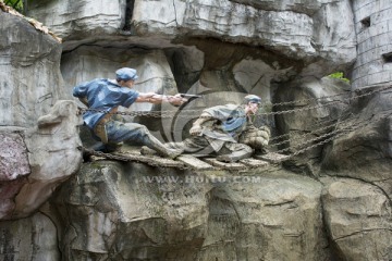 渡江战役 雕塑