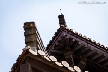 屋檐特写