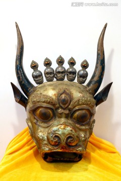 藏族跳神面具