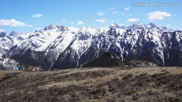 七藏沟雪山 四川阿坝