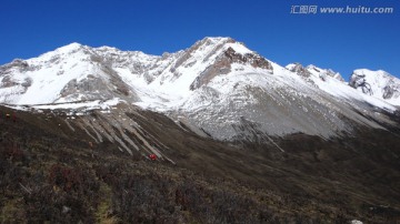 七藏沟 雪山 四川阿坝