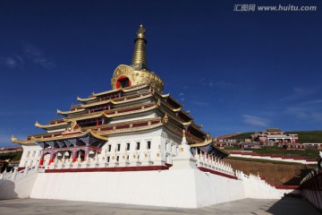 色达佛学院 寺庙建筑