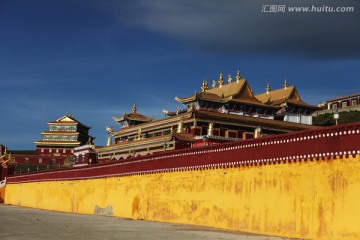 藏族寺庙 四川色达