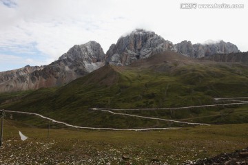 山峰 公路 川西高原