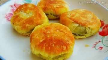 绿豆饼 饼