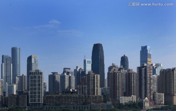 重庆解放碑商圈建筑