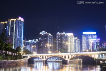 南明河夜景