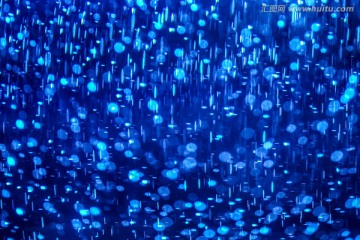 蓝色水泡背景素材纹理