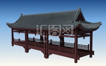 古建廊亭