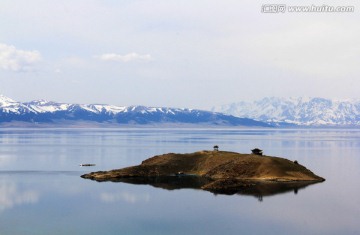 赛里木湖 海岛