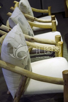 工艺木椅