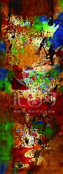 玄關(guān)抽象油畫
