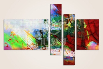 四联抽象油画