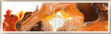 漂亮的抽象油畫