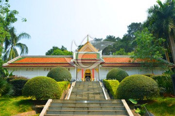 泰国园泰国殿寺庙