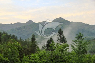 雨后青山