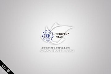 品牌LOGO 莲花LOGO设计